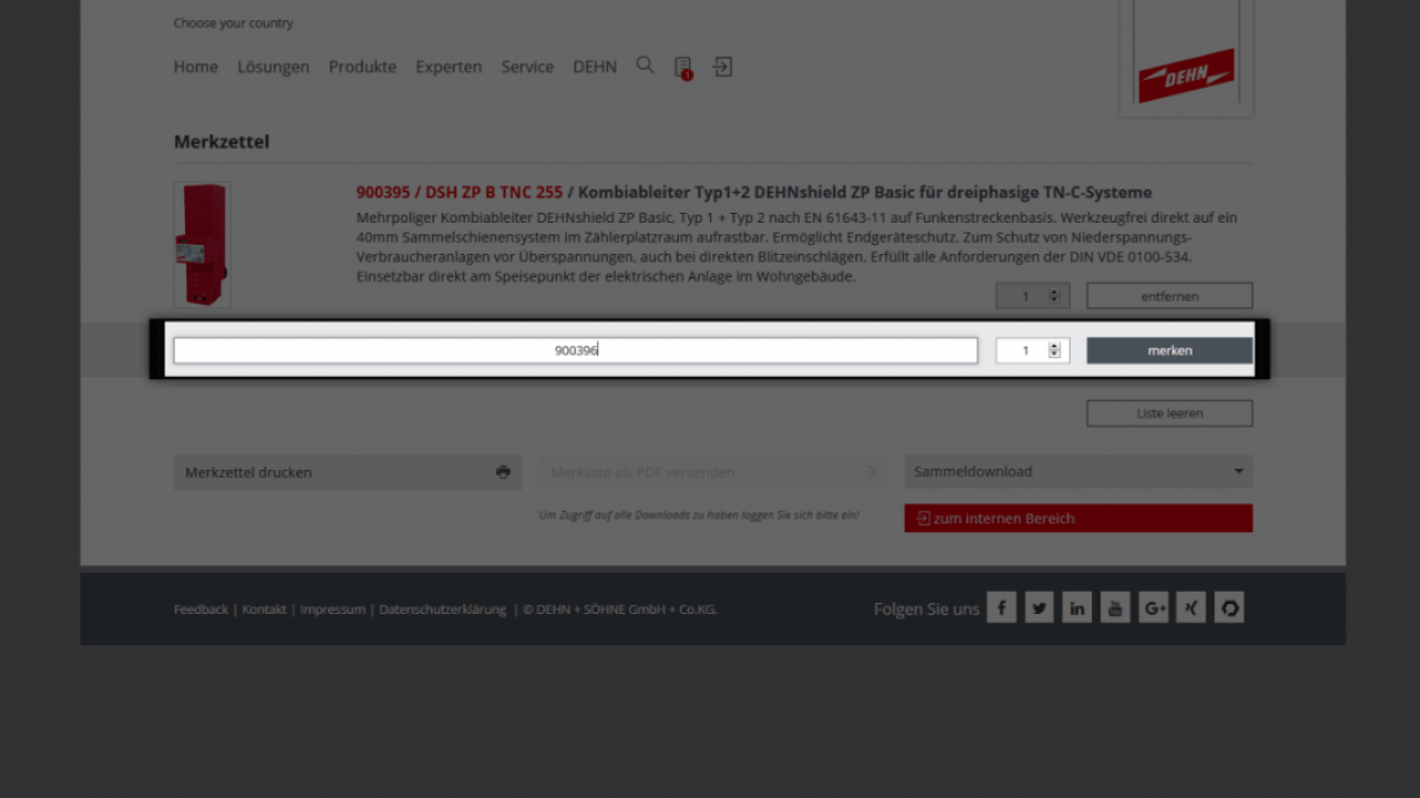 Sammeldownload Schritt 4