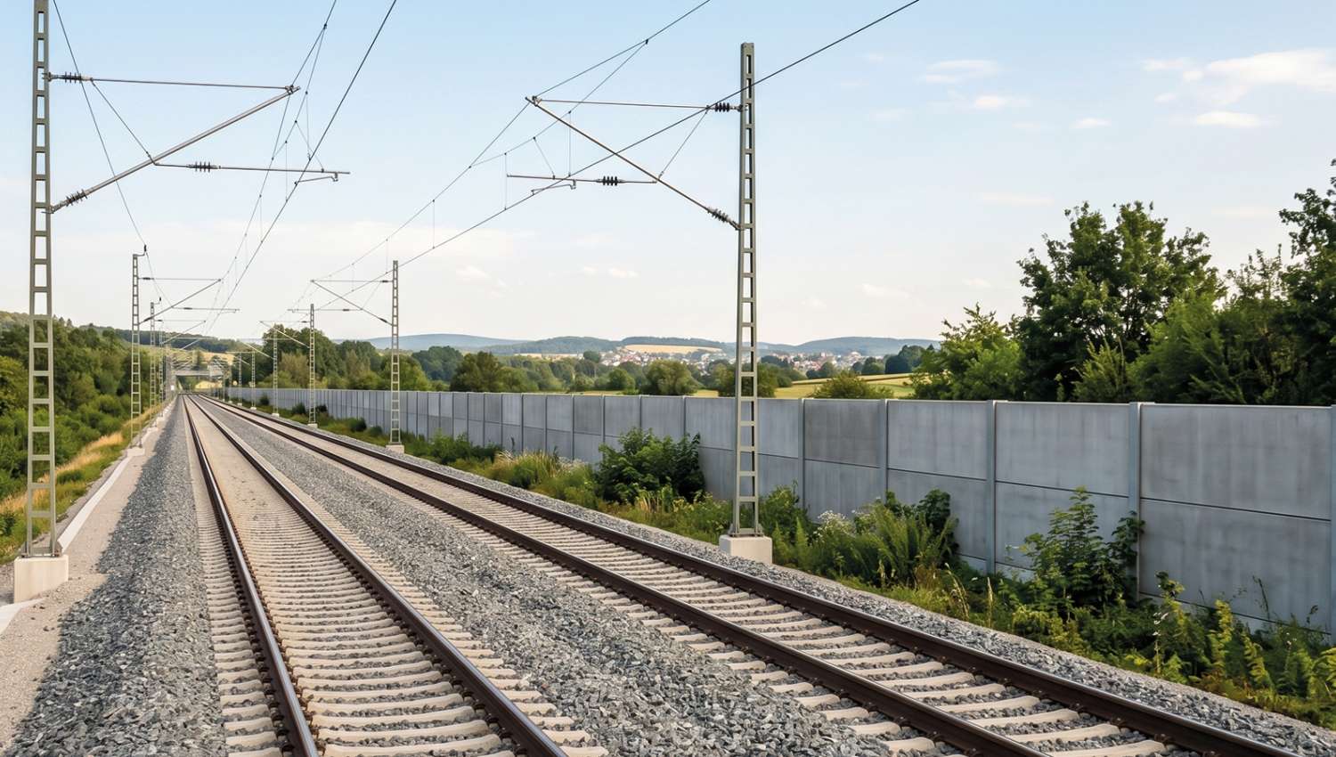 Eine zuverlässige Bahnerdung ist Voraussetzung für den sicheren Betrieb elektrifizierter Bahnstrecken.