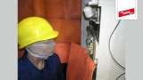 Störlichtbogenprüfung: Elektriker-Schutzhelm ohne und mit Visier Thumbnail
