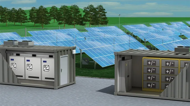 PV-Anlage mit Zentralwechselrichter