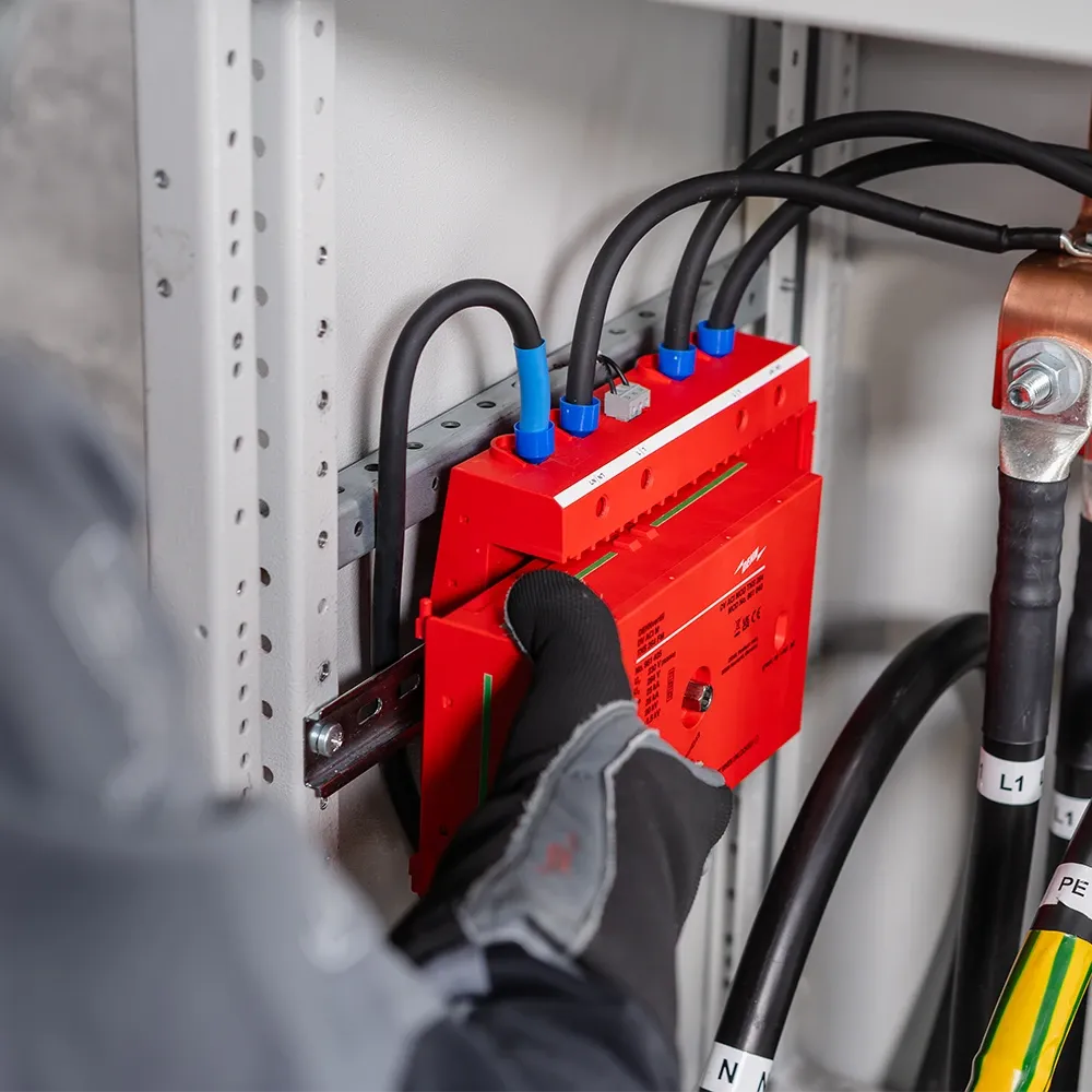 Installation für wirksamen Schutz