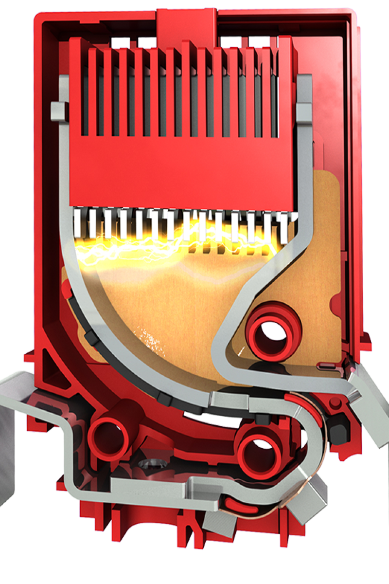 RAC-Funkenstreckentechnologie Phase 3 Löschkammer
