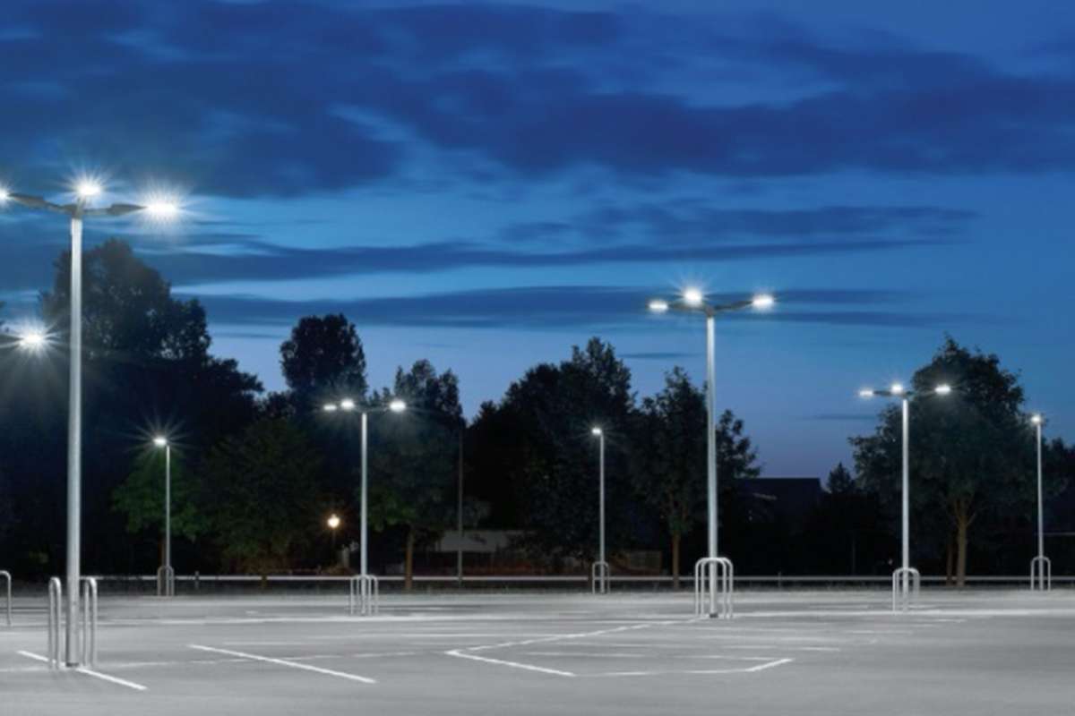LED street lights 16:9