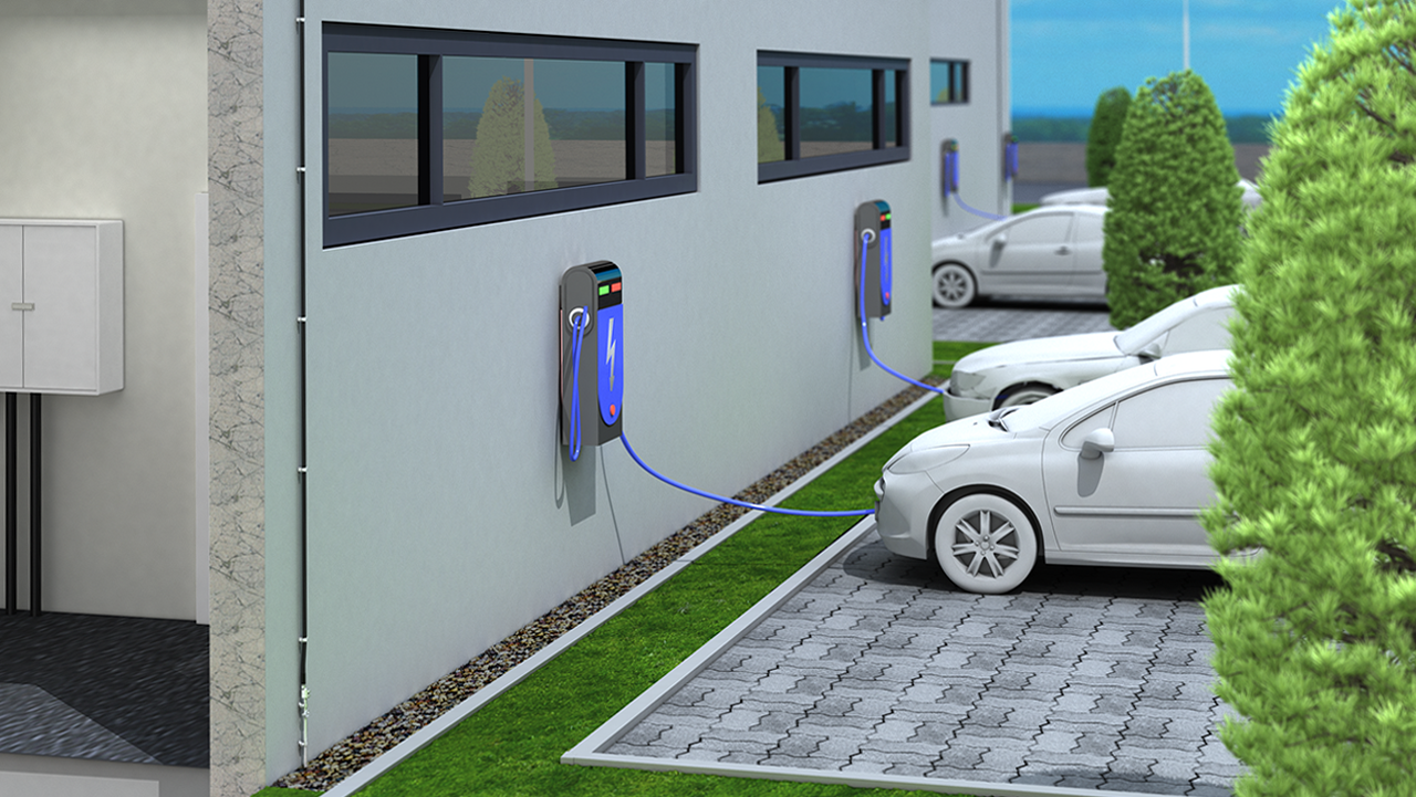 Überspannungsschutzkonzept für E-Mobility Wallboxen