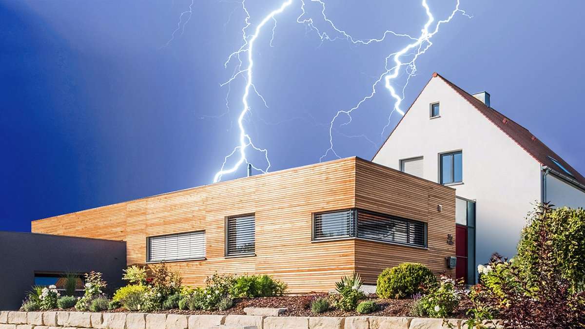 Einfamilienhaus Uberspannungsschutz Von Dehn