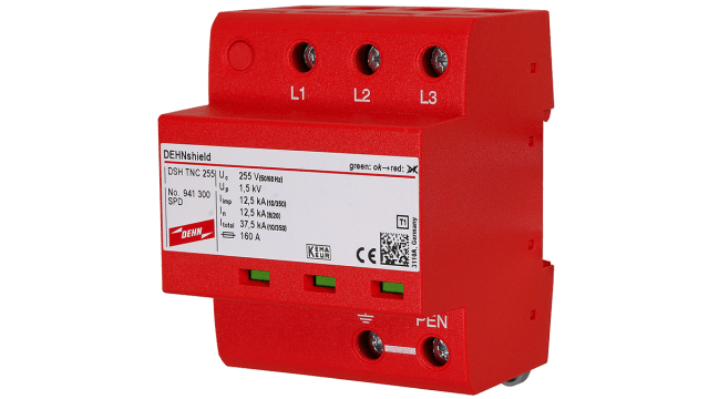 Zweckgebäude – Überspannungsschutz von DEHN